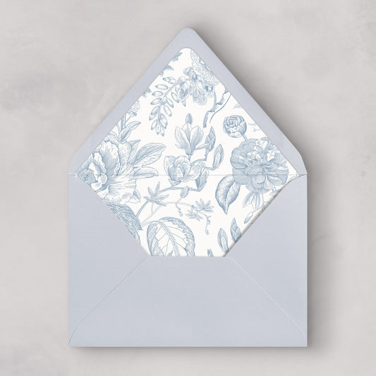 Vintage Blooms Envelope Liners