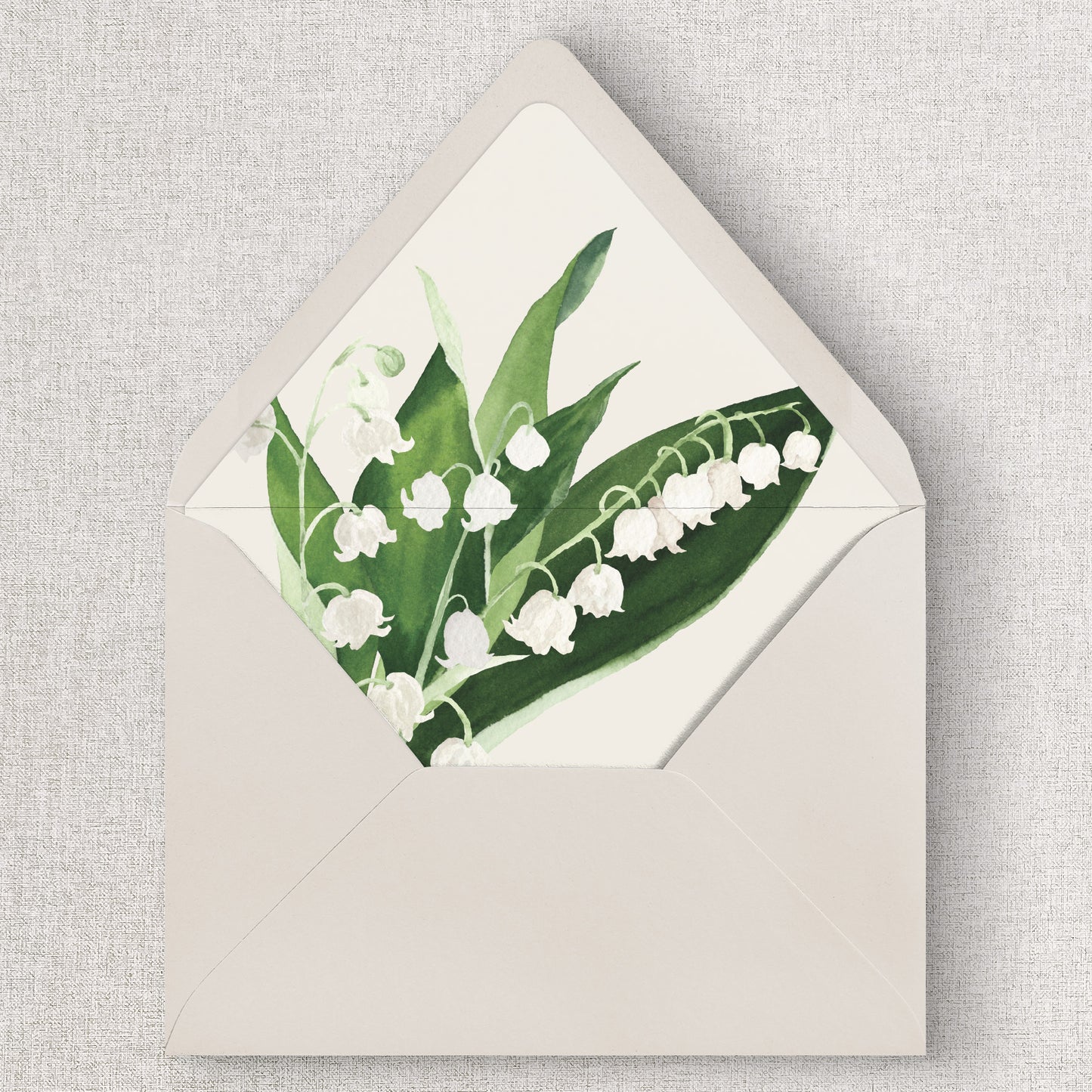Lily of the Valley Envelope Liners