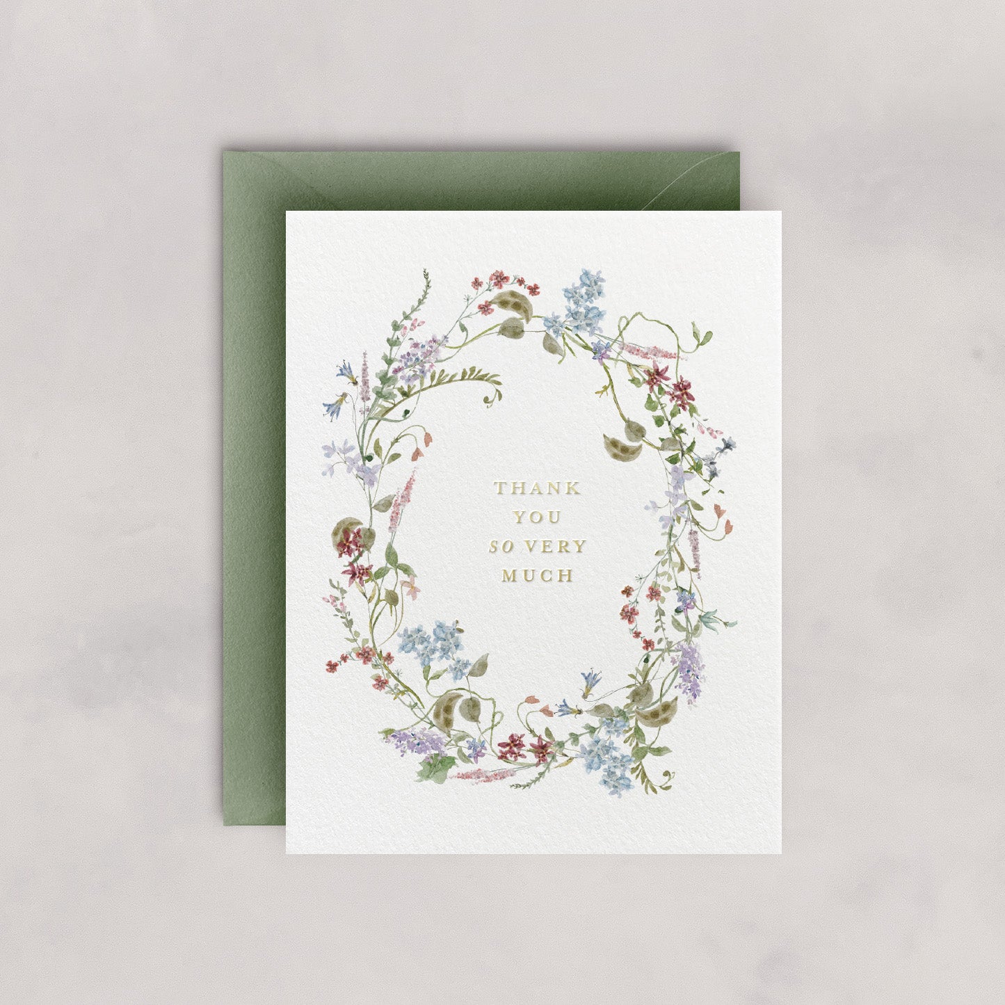 Wild Flora Thank You Cards