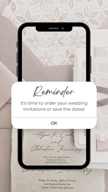 When to Send Wedding Invitations and Save the Dates