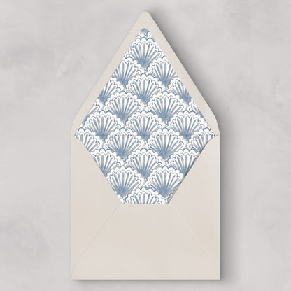 Scallop Pattern Envelope Liners