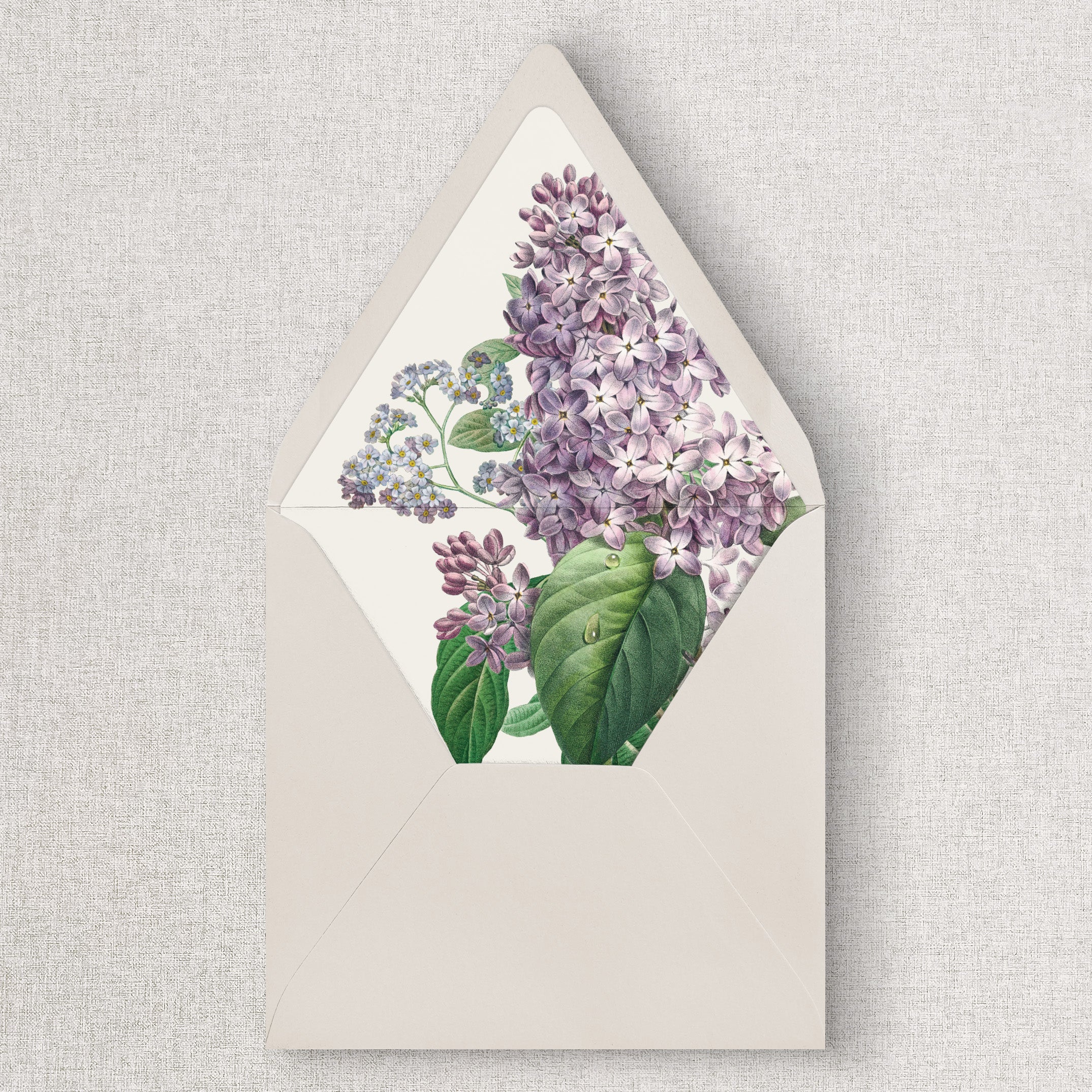 Lilac Dreams Envelope Liners