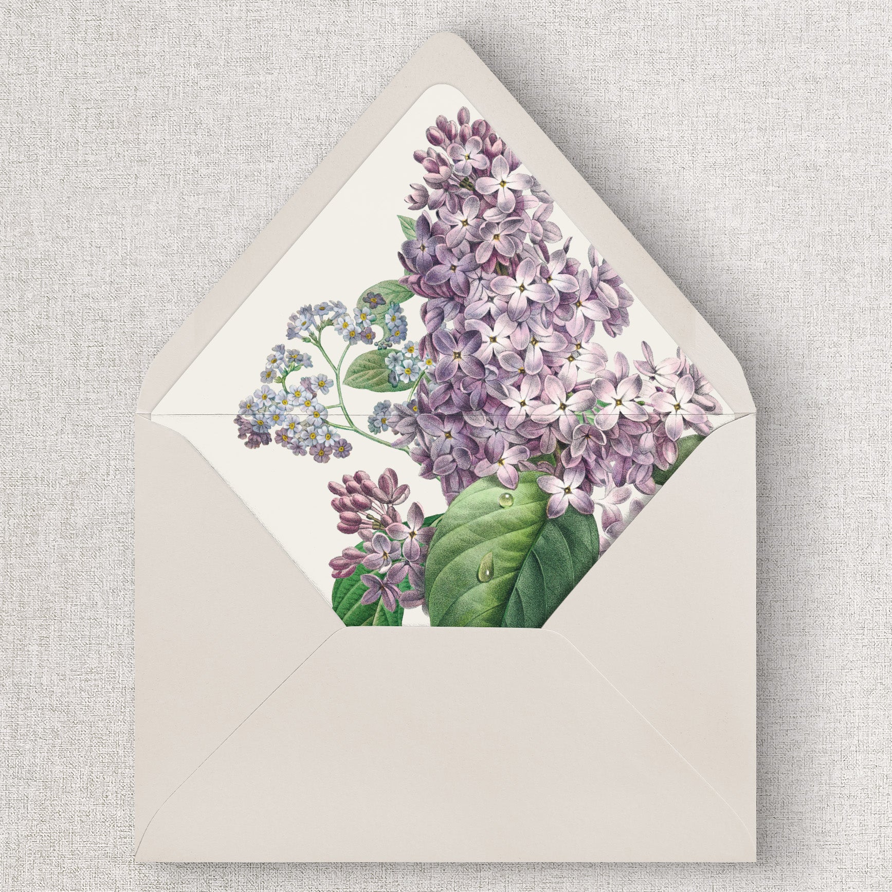 Lilac Dreams Envelope Liners