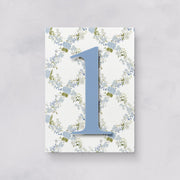 Cape Cod Table Numbers with Raised Text
