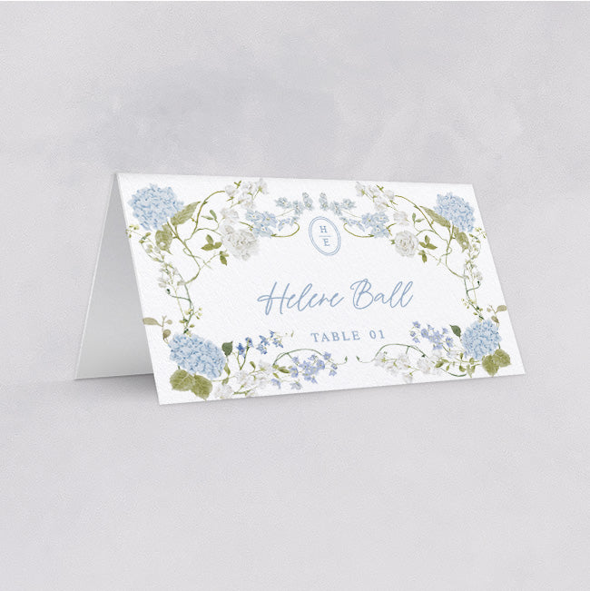 Cape Cod Place & Escort Cards (Tented) – Tuesday Grace Designs
