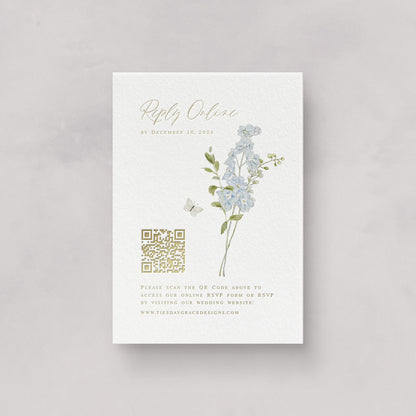 Cape Cod Wedding Website Card