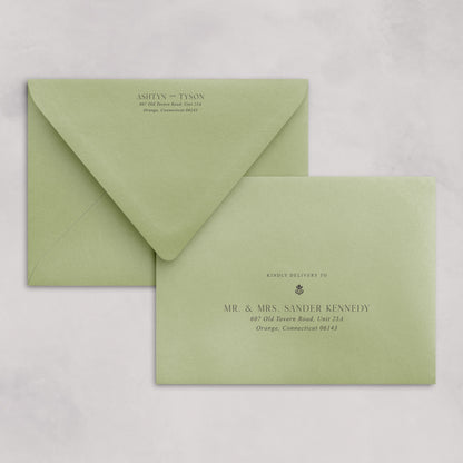 Cotswolds Wedding Invitation & Envelope