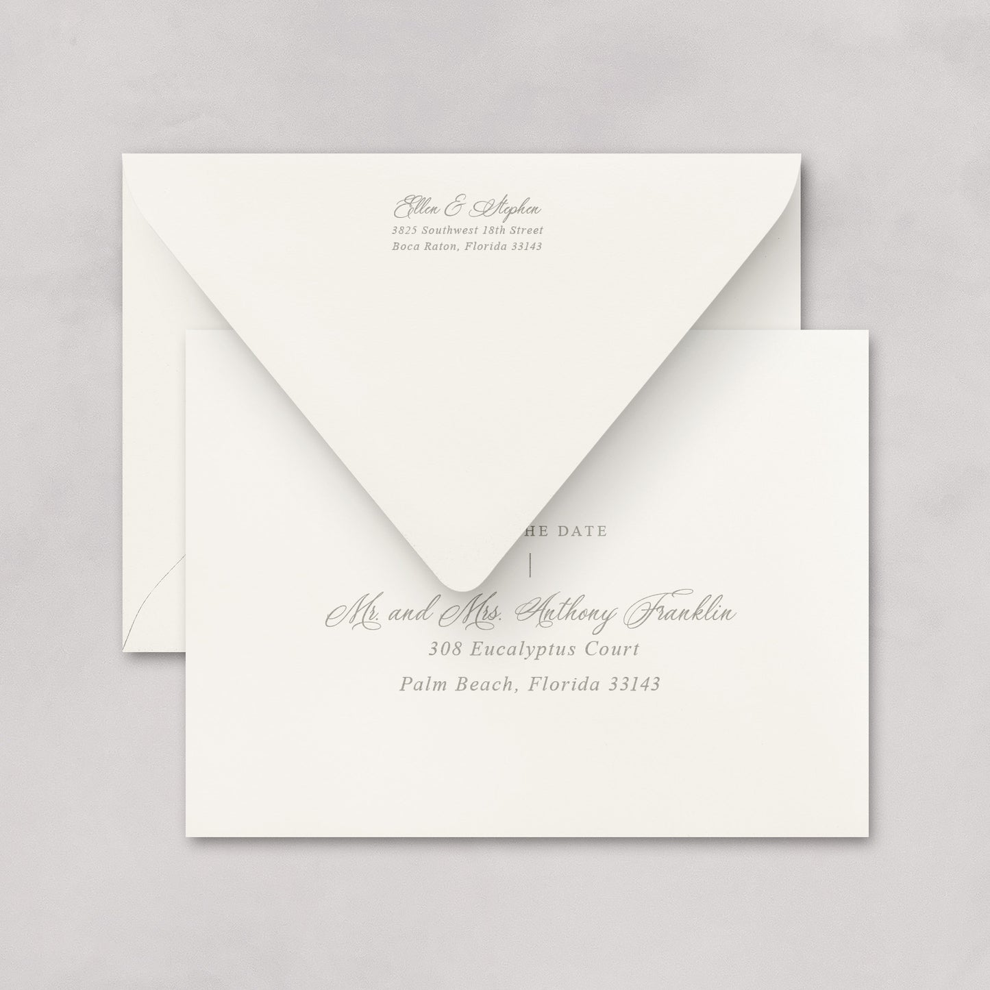 Estate Wedding Save the Dates