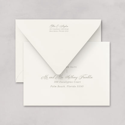 Estate Wedding Save the Dates