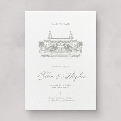 Estate Wedding Save the Dates