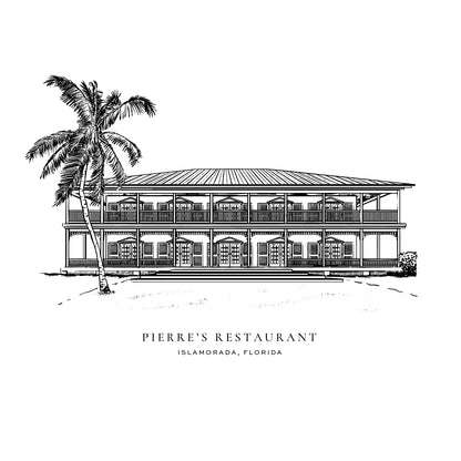 Pierre's Restaurant Venue Illustration (Islamorada, FL)