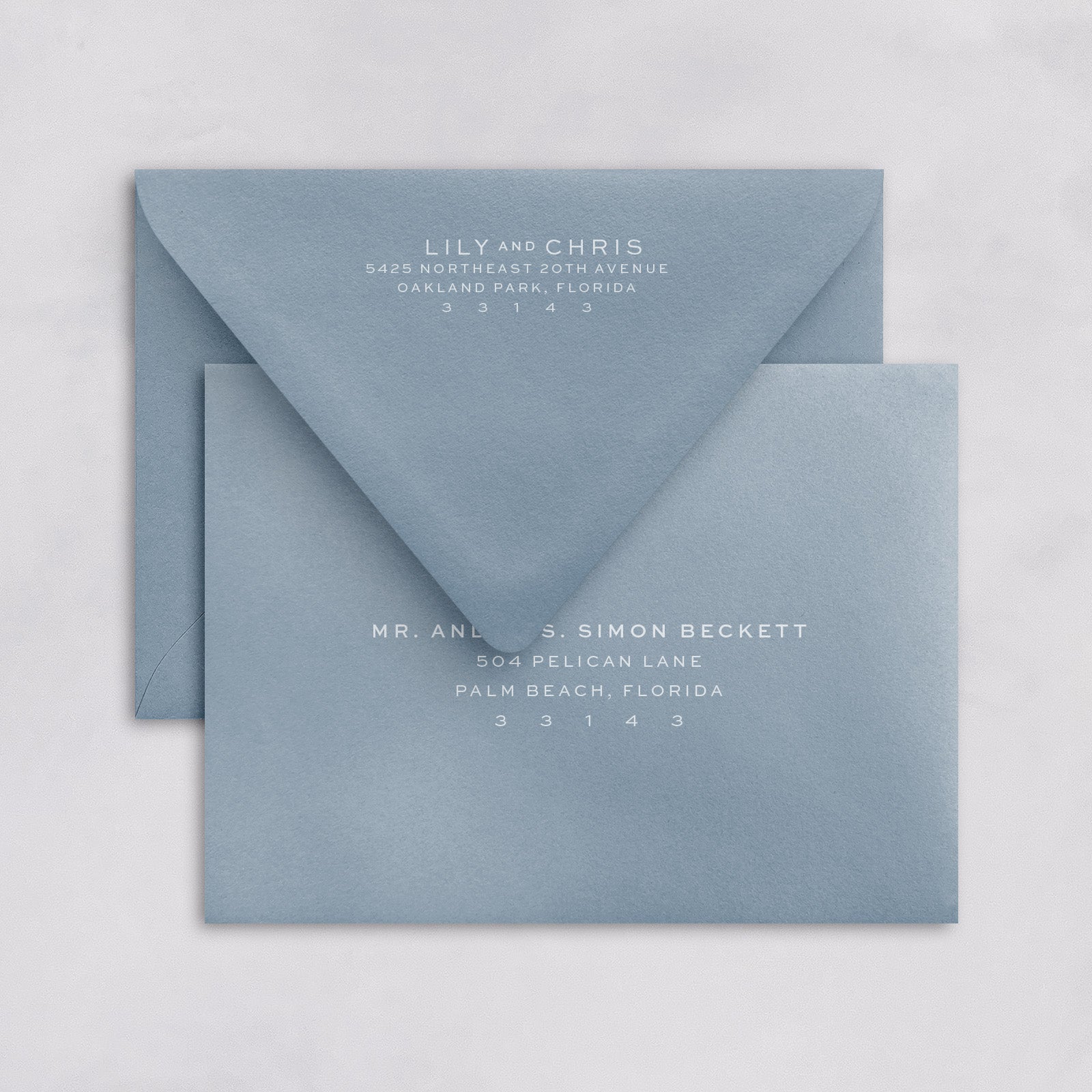 Seaside Wedding Save the Dates