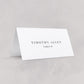 Classic Wedding Place & Escort Cards (Tented)
