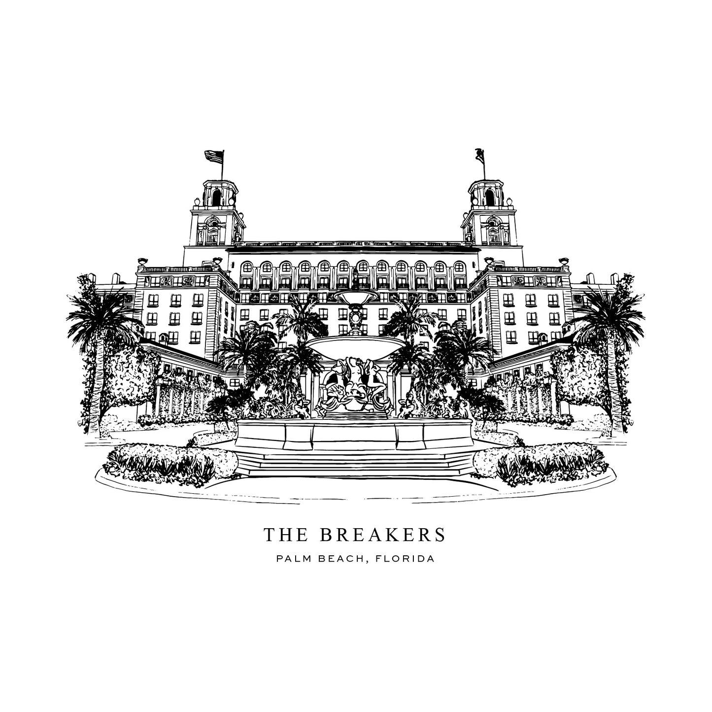 The Breakers (Palm Beach) Venue Illustration