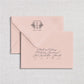 The Normandy Wedding Reply Card + Envelope
