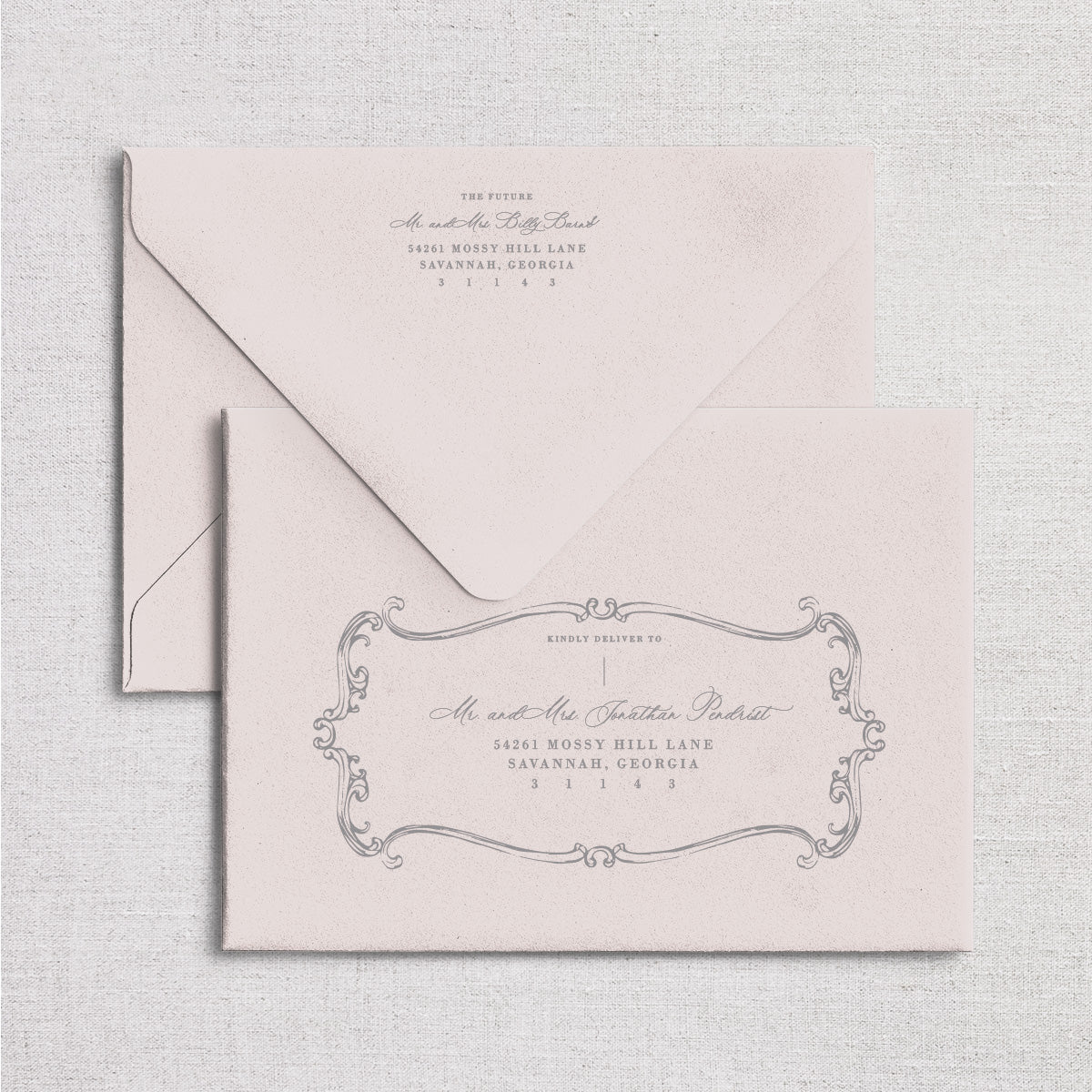 Savannah Wedding Invitation & Envelope