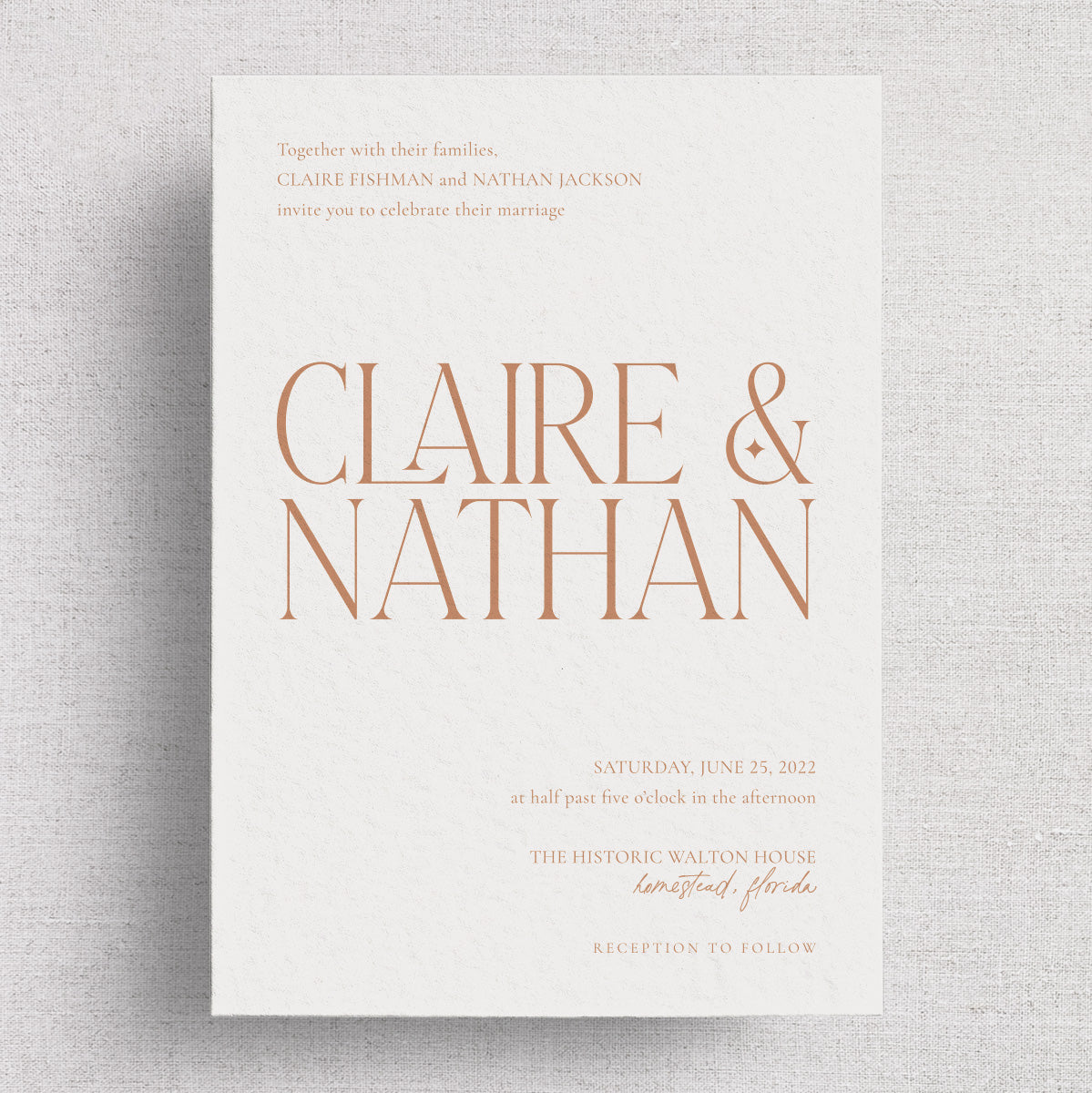 Sedona Wedding Invitation & Envelope