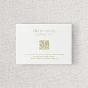 Newport Wedding Website Card