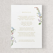 Wild Flora Insert Card (Large)